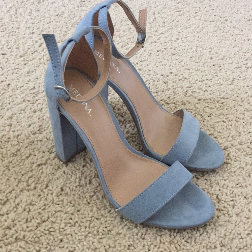 Light Blue Heels